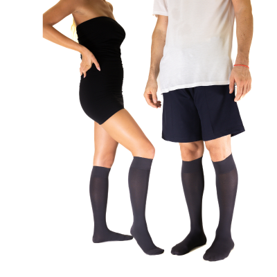 Ibici 70 Skywalk Light Meia Homem AD pelo Joelho 43-44 Preto| Farmácia d'Arrábida