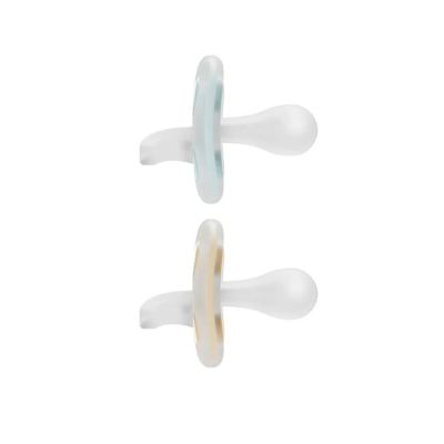 Dr. Brown's Advantage Chupeta 0-6M Azul e Creme x2 | Farmácia d'Arrábida