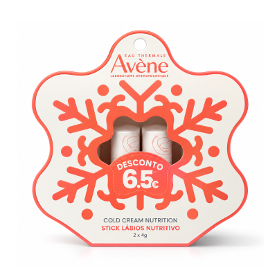 7620286 Avène Cold Cream Stick Labial 4g x2 | Duo