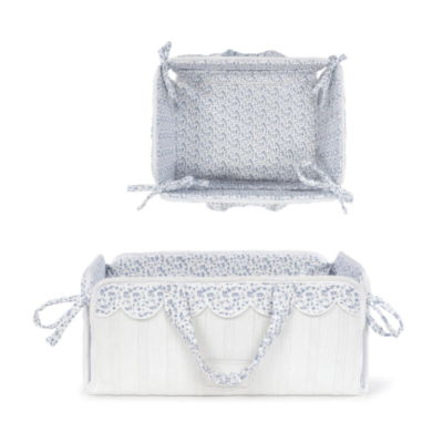 8435748612864 Pasito a Pasito Cesta Organizadora Maison Tender Coelhos Azul