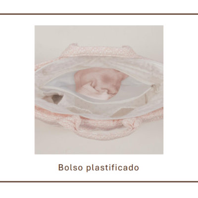 Pasito a Pasito Bolsa Carrinho Maison Tender Coelhos Azul  | Farmácia d'Arrábida
