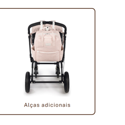 Pasito a Pasito Mochila Maternidade Maison Tender Coelhos Azul | Farmácia d'Arrábida