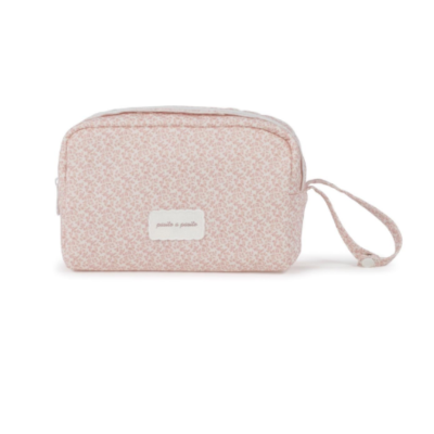8435748612451 Pasito a Pasito Necessaire Maison Tender Flores Rosa