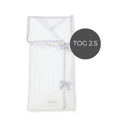 8435748612543 Pasito a Pasito Saco/Manta TOG 2.5 Maison Tender Coelhos Azul