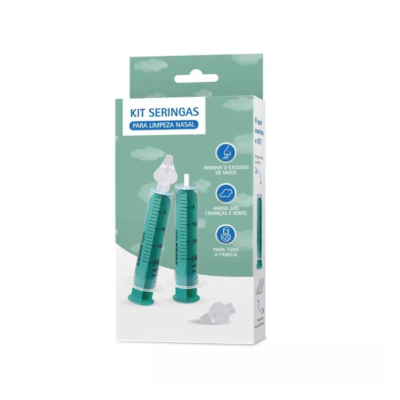 7536409 B. Braun Kit Seringas Limpeza Nasal 2x20ml | Bebé e Família