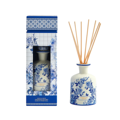 1002429 Castelbel Portus Cale Gold&Blue Difusor Cerâmica 100ml | Pimenta Rosa & Jasmim