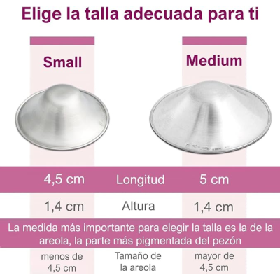 Silverette Mamilos de Prata Tamanho S Amamentação | Farmácia d'Arrábida