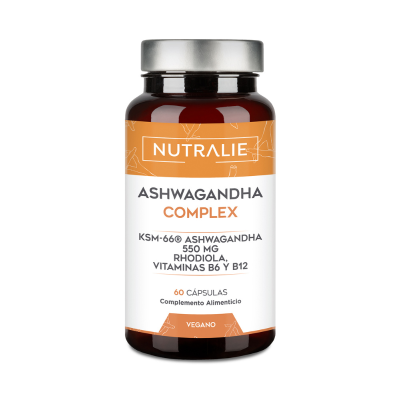 8436590431238 Nutralie Ashwagandha Complex 60 Cápsulas | Bem-estar Diário