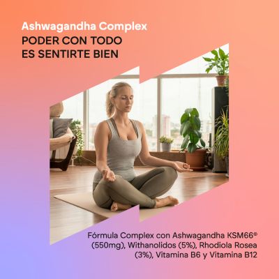 Nutralie Ashwagandha Complex 60 Cápsulas | Farmácia d'Arrábida