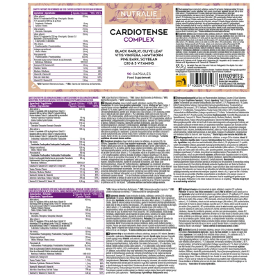 Nutralie Cardiotense Complex 90 Cápsulas | Farmácia d'Arrábida
