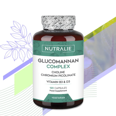 Nutralie Glucomanano Complex 120 Cápsulas  | Farmácia d'Arrábida