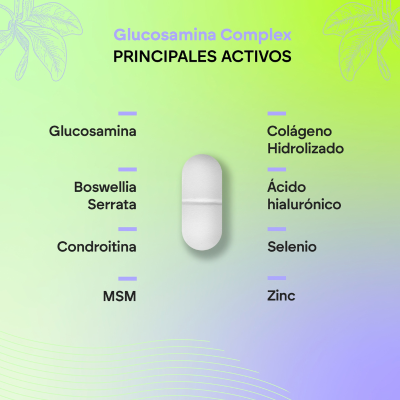 Nutralie Glucosamina Complex x120 Cápsulas | Farmácia d'Arrábida