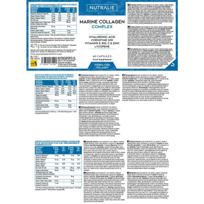 Nutralie Marine Collagen Complex x60 Cápsulas  | Farmácia d'Arrábida