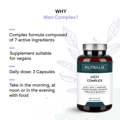Nutralie Men Complex 90 Cápsulas | Farmácia d'Arrábida