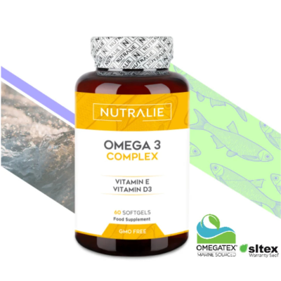 Nutralie Omega 3 Complex x60 Cápsulas EPA + DHA | Farmácia d'Arrábida