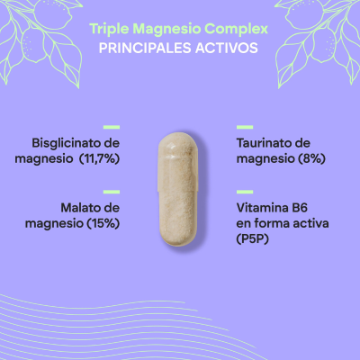 Nutralie Triple Magnesium Complex x120 Cápsulas | Farmácia d'Arrábida