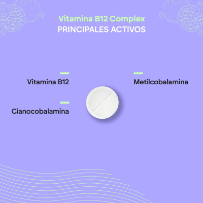 Nutralie Vitamina B12 Complex x120 Cápsulas B12 + B6 | Farmácia d'Arrábida