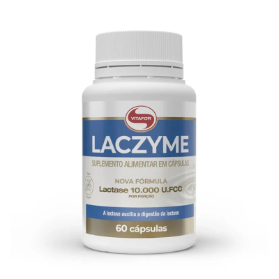 7898665434789 VITAFOR Laczyme Lactase 10.000 FCC 60 Cápsulas | Lactose