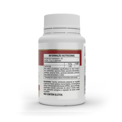 VITAFOR Taurine 60 Cápsulas Ação anti-inflamatória | Farmácia d'Arrábida