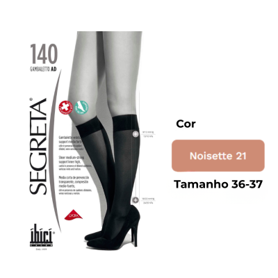 Ibici 140 Classic Meia AD pelo Joelho 36-37 Cor Noisette 21 | Farmácia d'Arrábida
