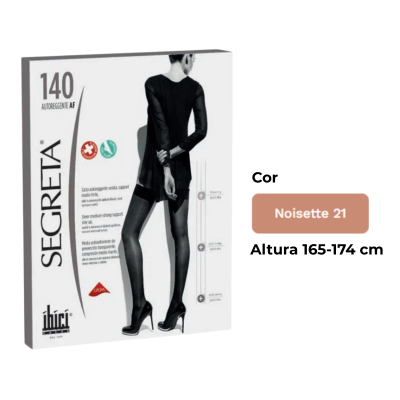 Ibici 140 Classic Stay Up Meia Raiz da Coxa 165-174cm Noisette 21 | Farmácia d'Arrábida