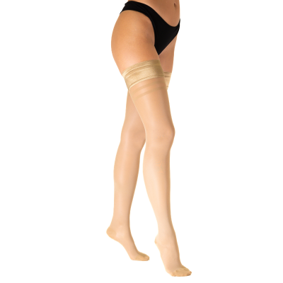 Ibici 120 Silhouette Derm Stay Up Meia pela Raiz da Coxa 165-174cm Chamois 36  | Farmácia d'Arrábida
