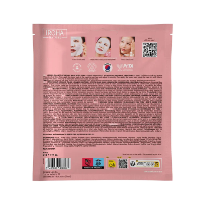 Iroha Well Aging Glass Skin PDRN Máscara Hidrogel  | Farmácia d'Arrábida