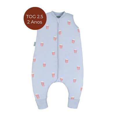 8436579289263 Molis&Co TOG 2.5 Pijama Macacão Popcorn 2 Anos |  Ideal para noites frias