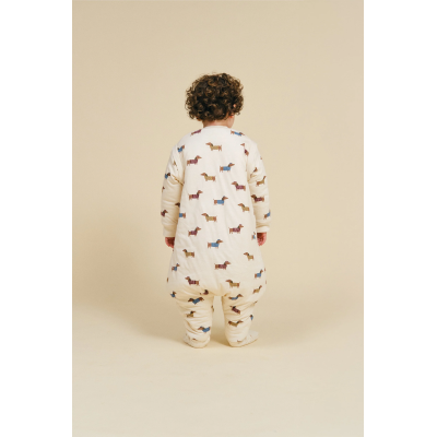 Molis&Co TOG 2.5 Pijama Macacão com Mangas Fancy Teckels 3A | Farmácia d'Arrábida