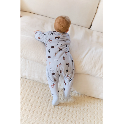 Molis&Co TOG 2.5 Pijama Macacão com Mangas Winter Animals 4-5A | Farmácia d'Arrábida
