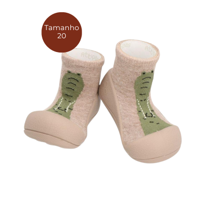 8809770869150 Attipas Tamanho 20 Crocodile Brown