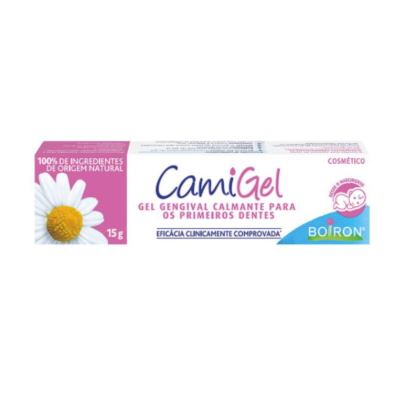 Camigel Gel Primeiros Dentes 15g Alívio das Gengivas | Farmácia d'Arrábida