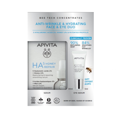 7618207 Apivita HA5 Honey Repair Sérum 30ml + Oferta 5 Action Sérum 5ml