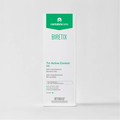 Biretix Tri-Active Control Gel 50ml Pele com Imperfeições | Farmácia d'Arrábida