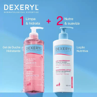 Dexeryl Gel de Duche Hidratante 1L pele Seca | Farmácia d'Arrábida