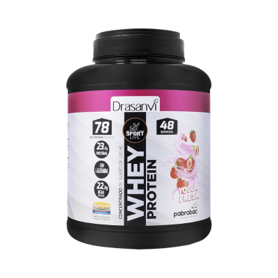 8436601103796 Drasanvi Whey Protein Concentrada Iogurte Morango 1450g