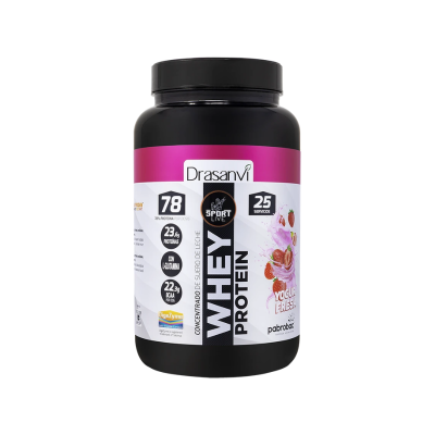 Drasanvi Whey Protein Concentrada Iogurte Morango 750g | Farmácia d'Arrábida