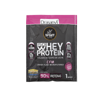 Drasanvi Whey Protein Isolada Iogurte Morango 30g