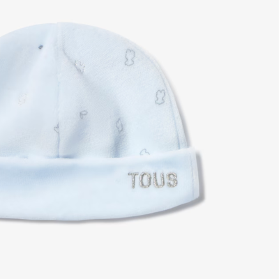 Tous Conjunto Bebé 0-1M com Gorro Primeira Roupa Glitter Celeste 0-1M  | Farmácia d'Arrábida