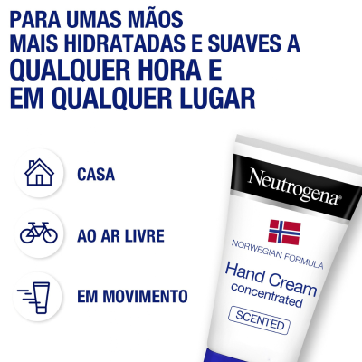 Neutrogena Creme de Mãos Concentrado com Perfume 75ml | Farmácia d'Arrábida