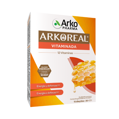 7620757 Arkoreal Vitaminada Cápsulas x30 | Vitaminas e Vitalidade