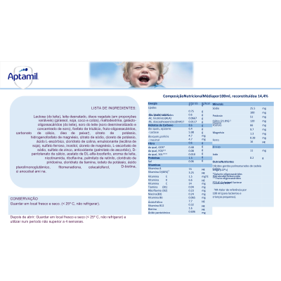 Aptamil Nutri-Biotik 3 Leite Crescimento 750g +12M | Farmácia d'Arrábida