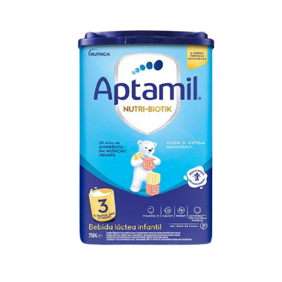 7545749 Aptamil Nutri-Biotik 3 Leite de Crescimento 750g +12Meses - Bebida Láctea Infantil a partir dos 12 Meses