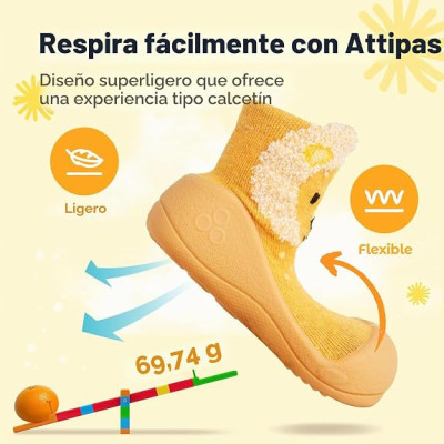 Attipas 22.5 Sapatos Primeiros Passos Zootopia Capybara Brown | Farmácia d'Arrábida