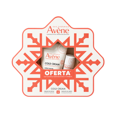 7620294 Avène Cold Cream Creme de Mãos 50ml + Stick Labial 4g