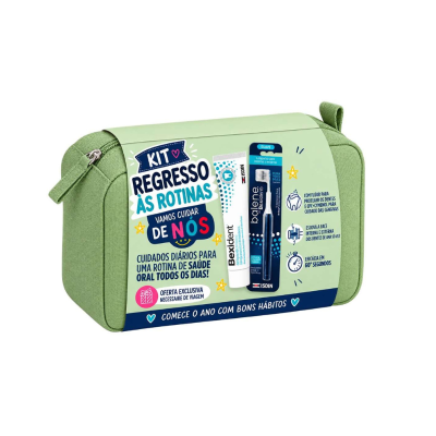 Bexident Kit Pasta + Escova Regresso às Aulas Junior Verde