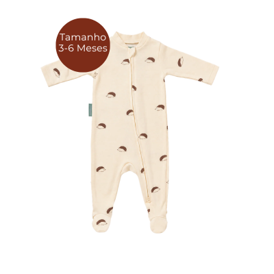 8447828000133 MOLIS&CO 3-6 Meses Pijama de Bebé Little Hedge | Pijama Suave
