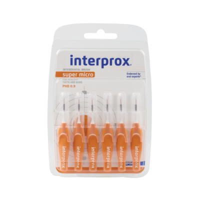 Interprox 6 Escovilhões 4G Super Micro 0,9 mm  | Farmácia d'Arrábida
