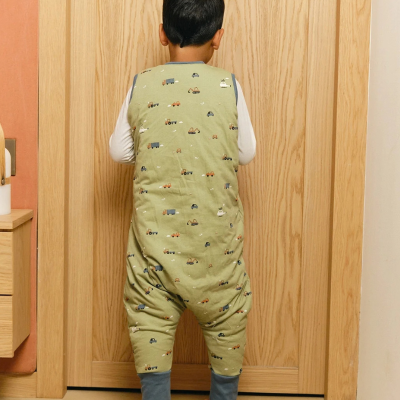 MOLIS&CO 3anos TOG 2.5 Pijama Macacão com Pés Little Drivers | Farmácia d'Arrábida