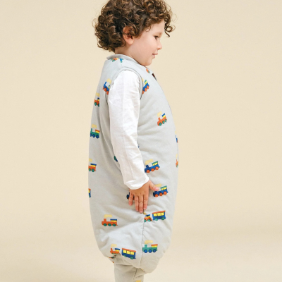 MOLIS&CO 3A TOG 2.5 Pijama Macacão Pés Tiny Trains | Farmácia d'Arrábida